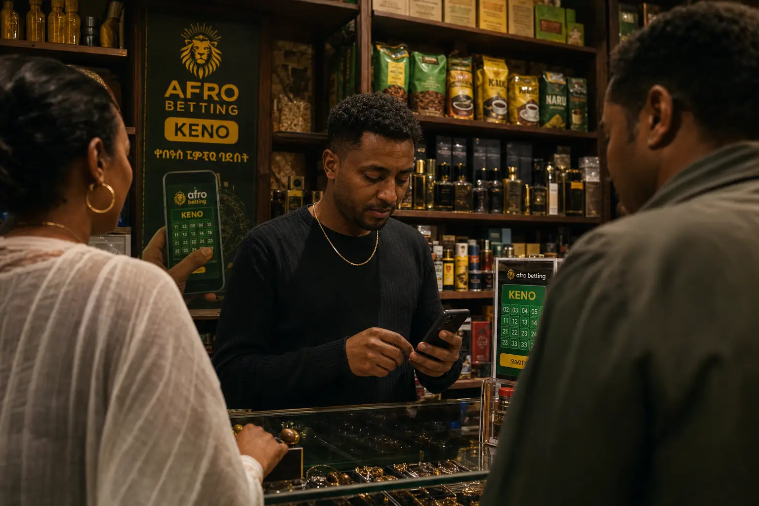 Mobile Keno Betting in Ethiopia