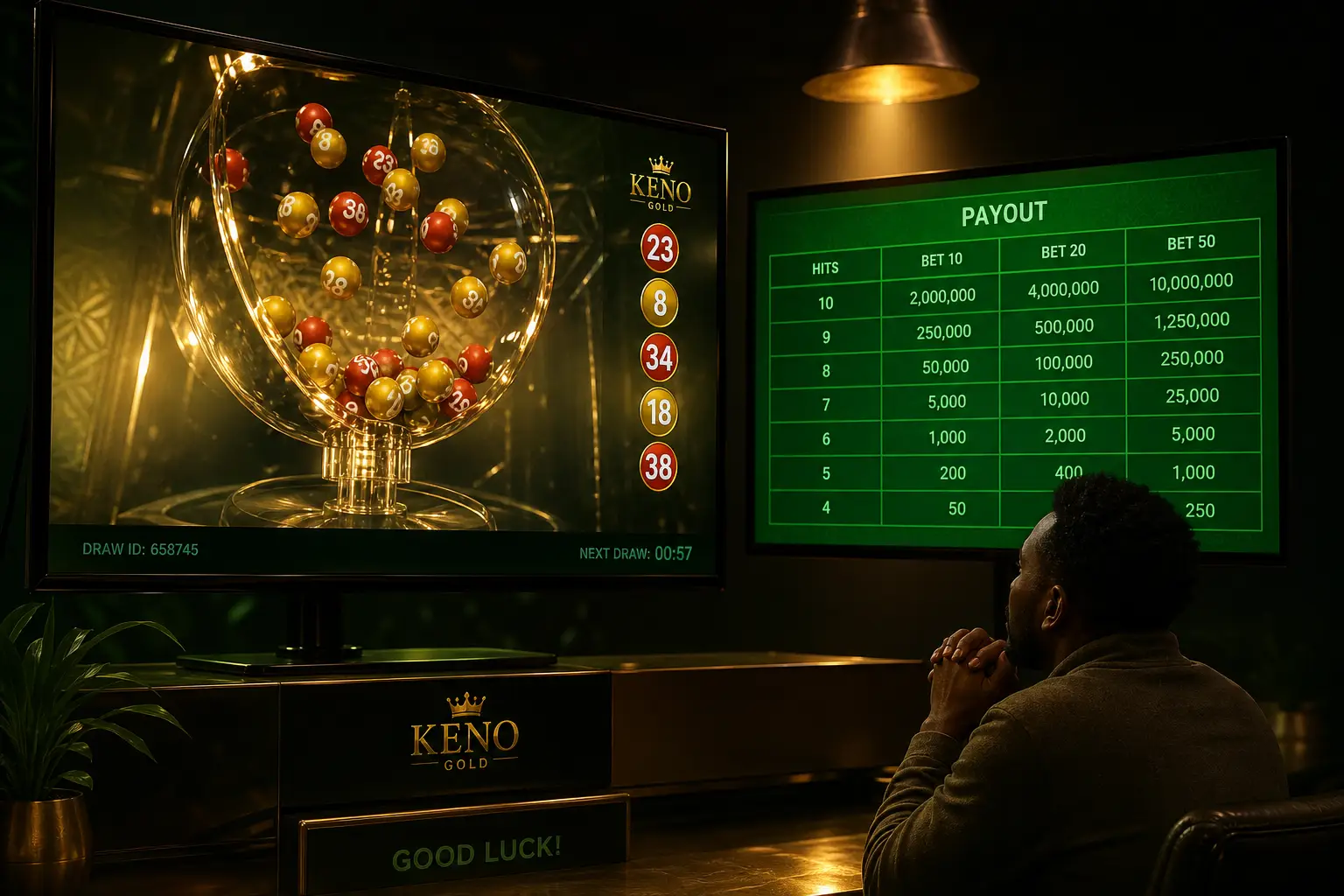 Draws, Payouts and Responsible Gaming