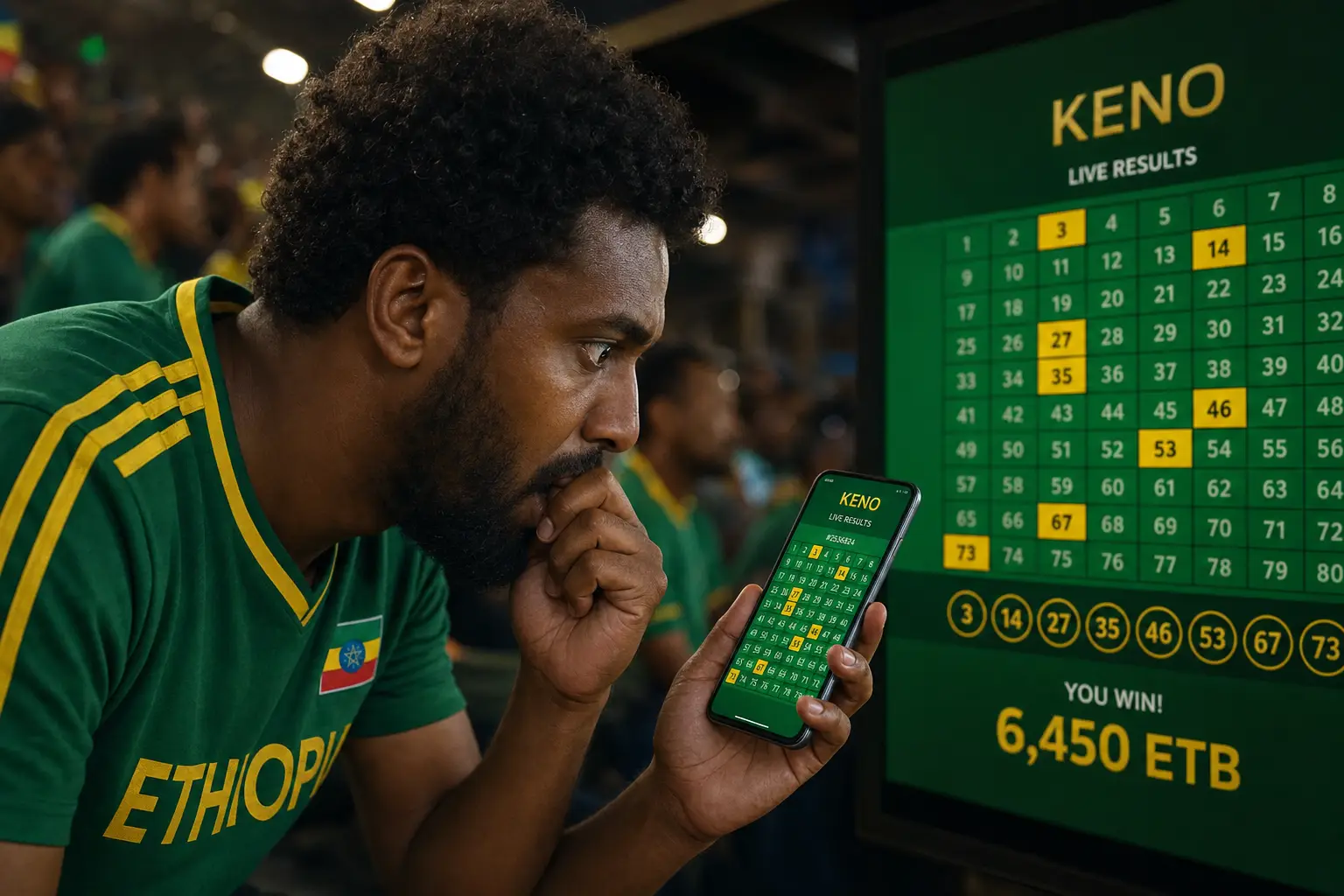 Latest Keno Results in Ethiopia