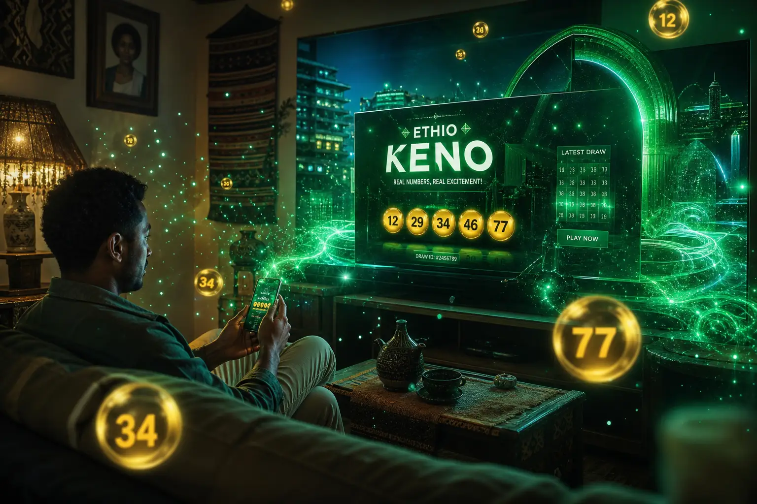 Virtual Keno for Online Players in Ethiopia